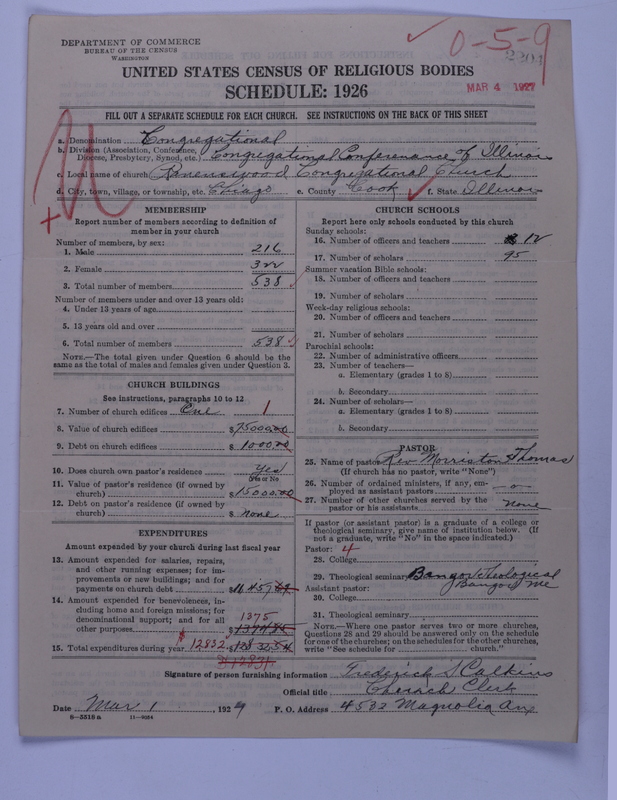 Scan of Congregational Churches: 2204