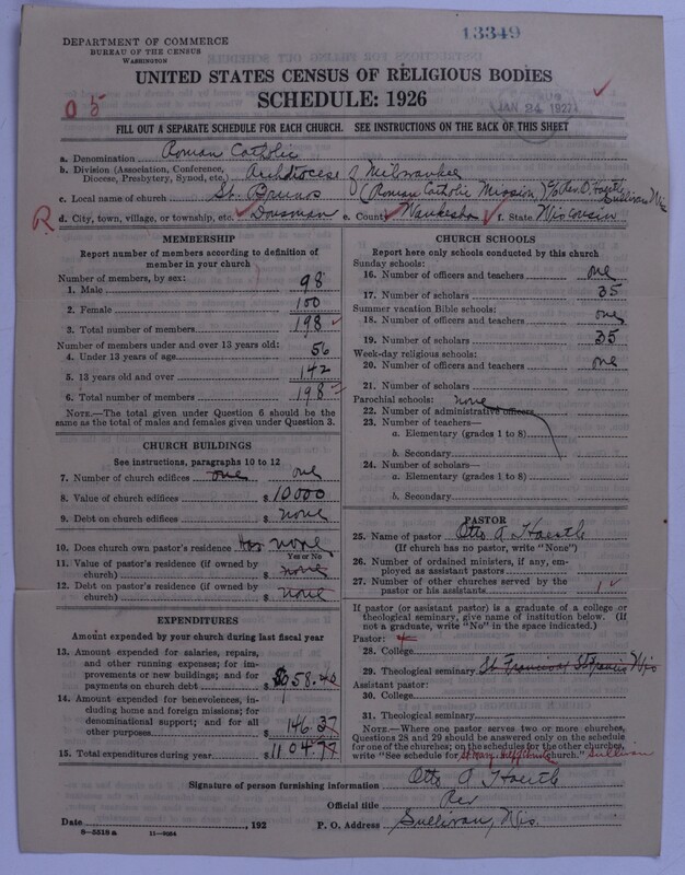Scan of Roman Catholic Church: 13349