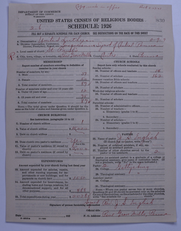 Scan of United Lutheran Church in America: 830