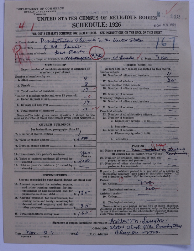 Scan of Presbyterian Church in the United States: 112
