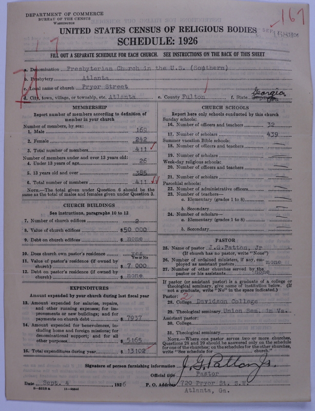 Scan of Presbyterian Church in the United States: 1682