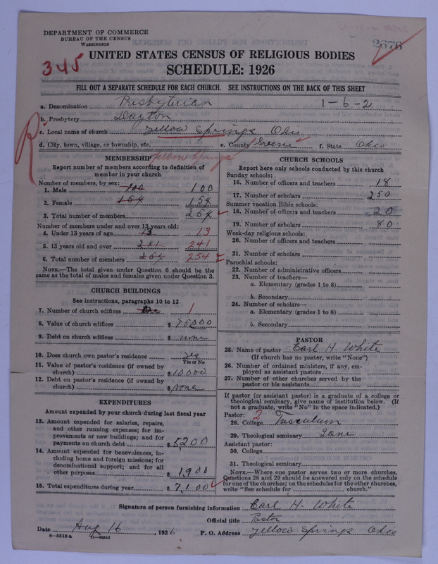Scan of Presbyterian Church in the United States of America: 2676
