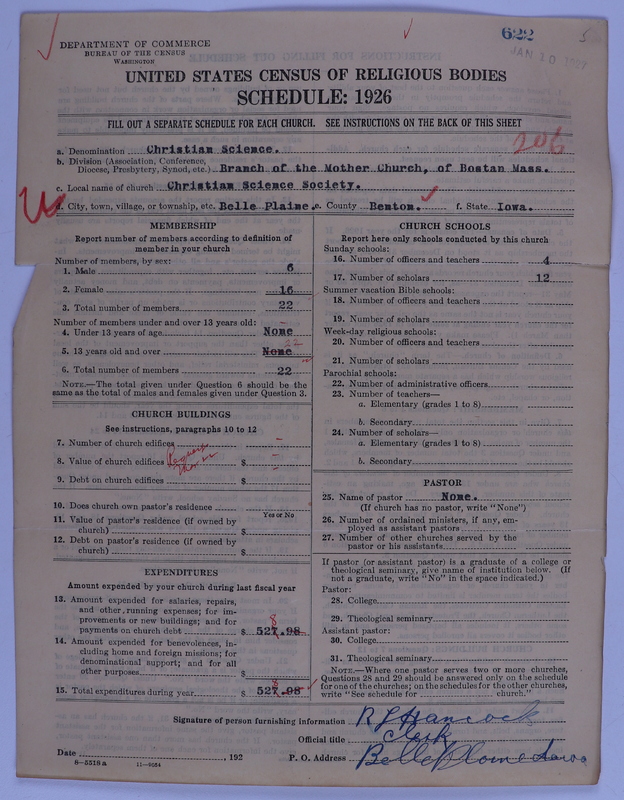 Scan of Church of Christ, Scientist: 622
