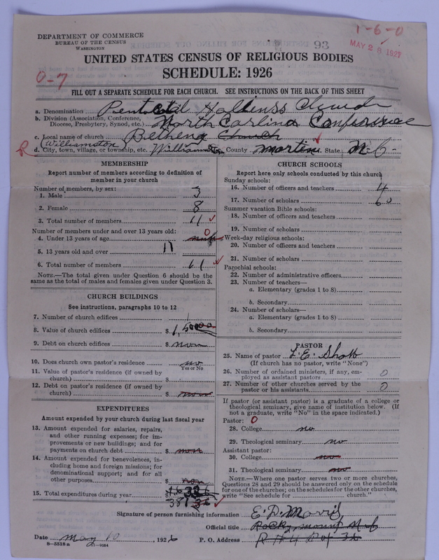 Scan of Pentecostal Holiness Church: 93