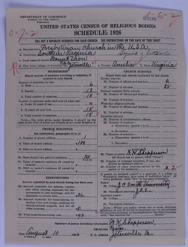 Scan of Presbyterian Church in the United States of America: 6298