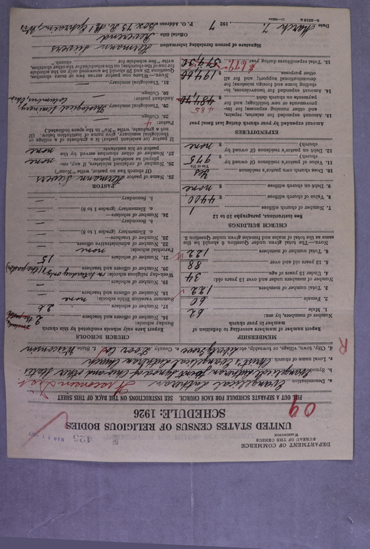 Scan of Synod of the Reformed Presbyterian Church of North America: 425