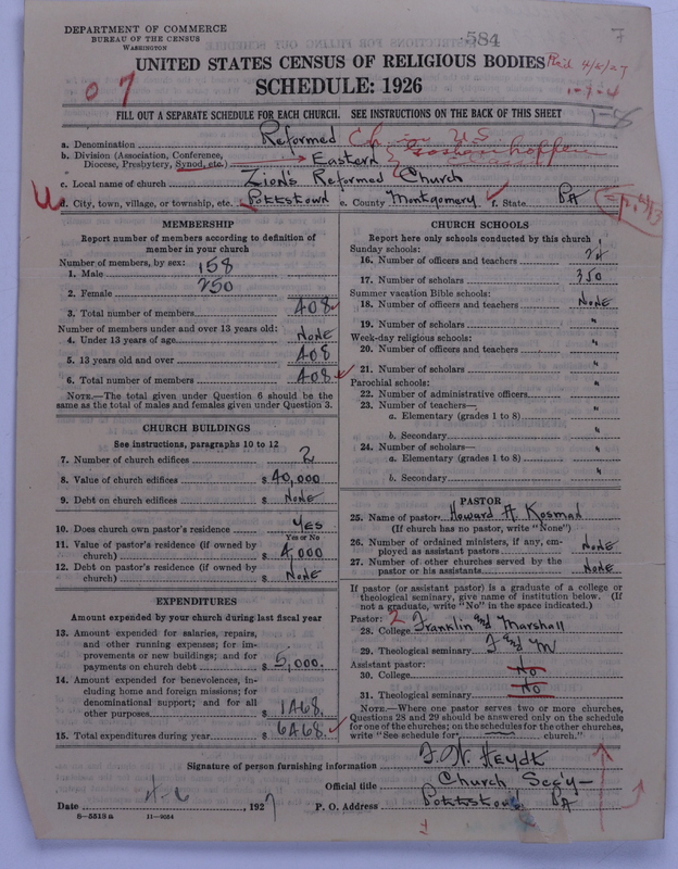 Scan of Reformed Church in the United States: 584