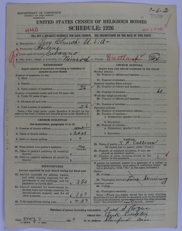 Scan of Presbyterian Church in the United States of America: 7569