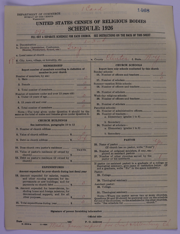 Scan of Methodist Episcopal Church: 1468
