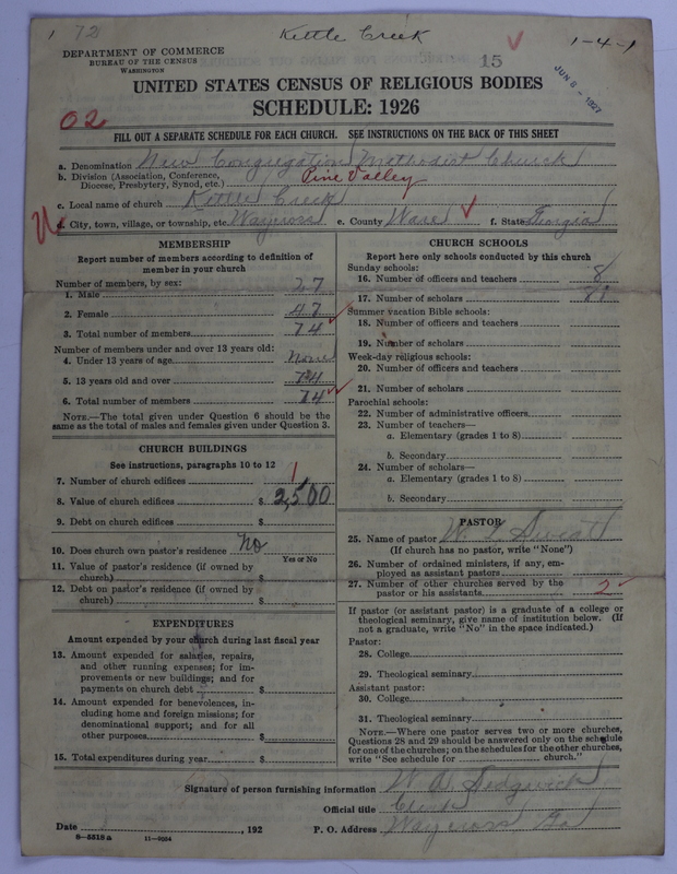 Scan of New Congregational Methodist Church: 15