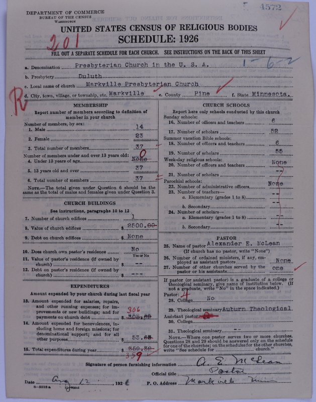 Scan of Presbyterian Church in the United States of America: 4572