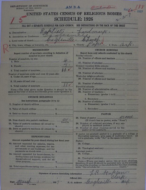 Scan of Landmark Baptist of America: 188