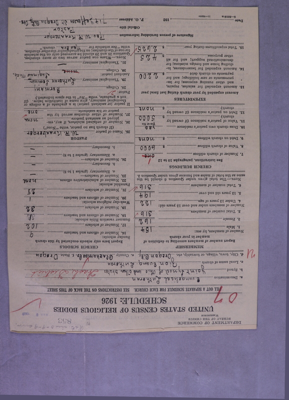 Scan of Synod of the Reformed Presbyterian Church of North America: 853