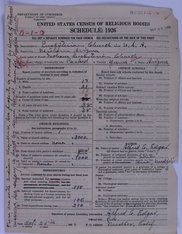 Scan of Presbyterian Church in the United States of America: 8233