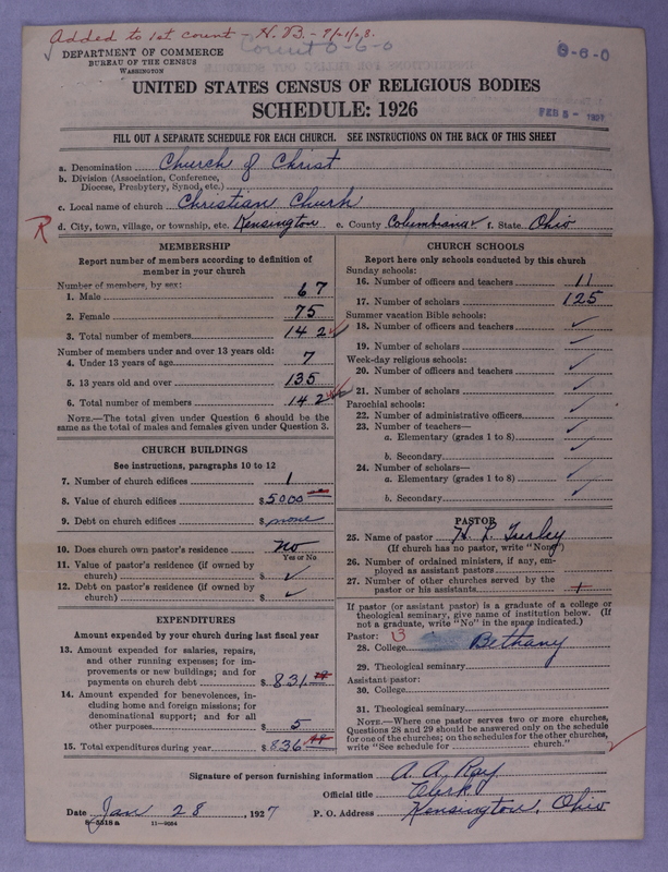 Scan of Disciples of Christ: