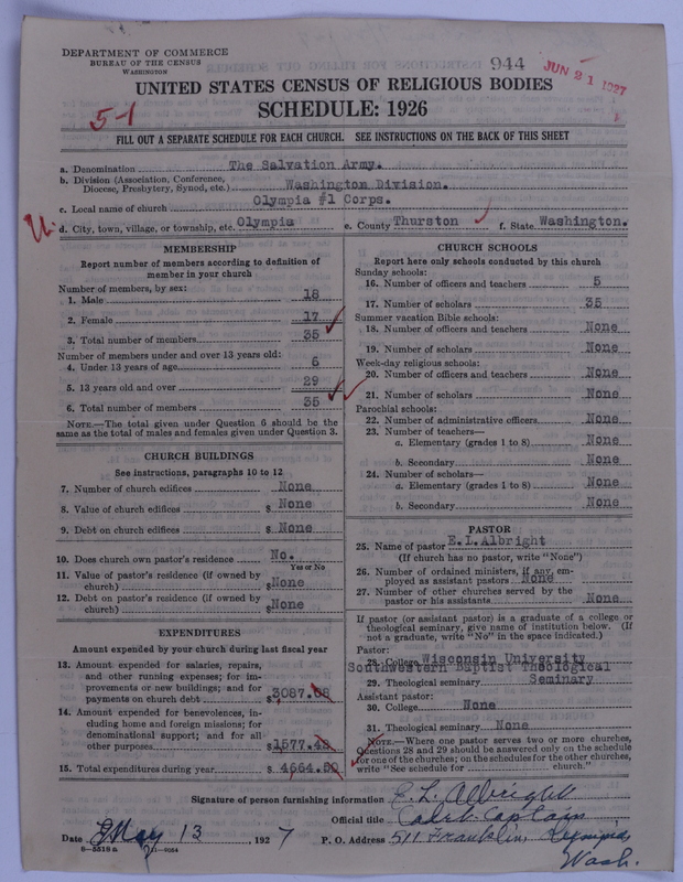 Scan of Salvation Army: 944