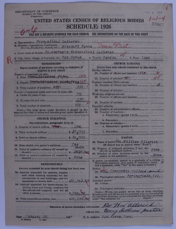 Scan of Evangelical Lutheran Synodical Conference of America: Evangelical Lutheran Synod of Missouri, Ohio, and Other States: 1983