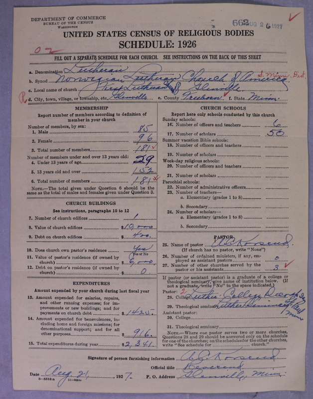 Scan of Norwegian Lutheran Church of America: 662