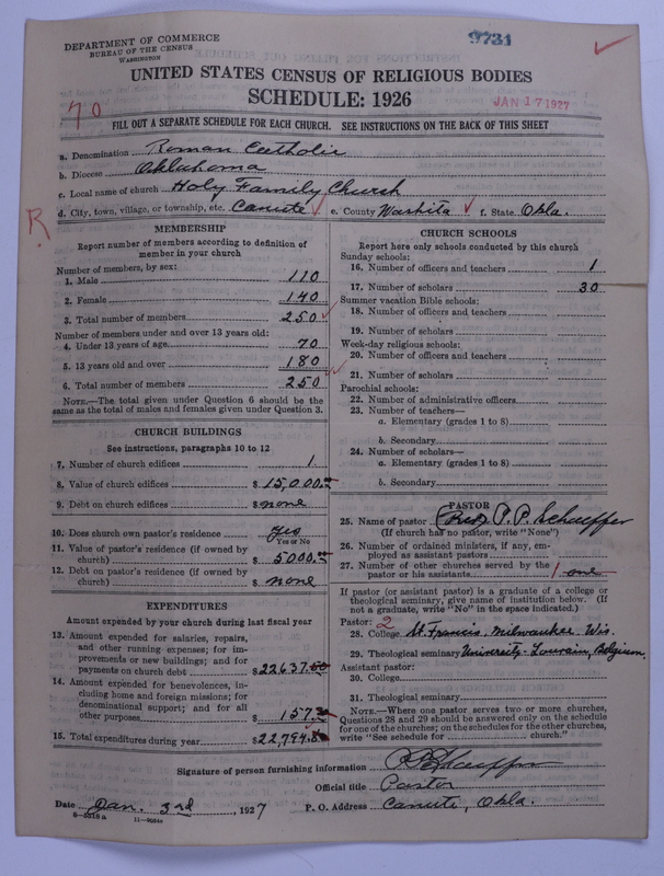 Scan of Roman Catholic Church: 9731