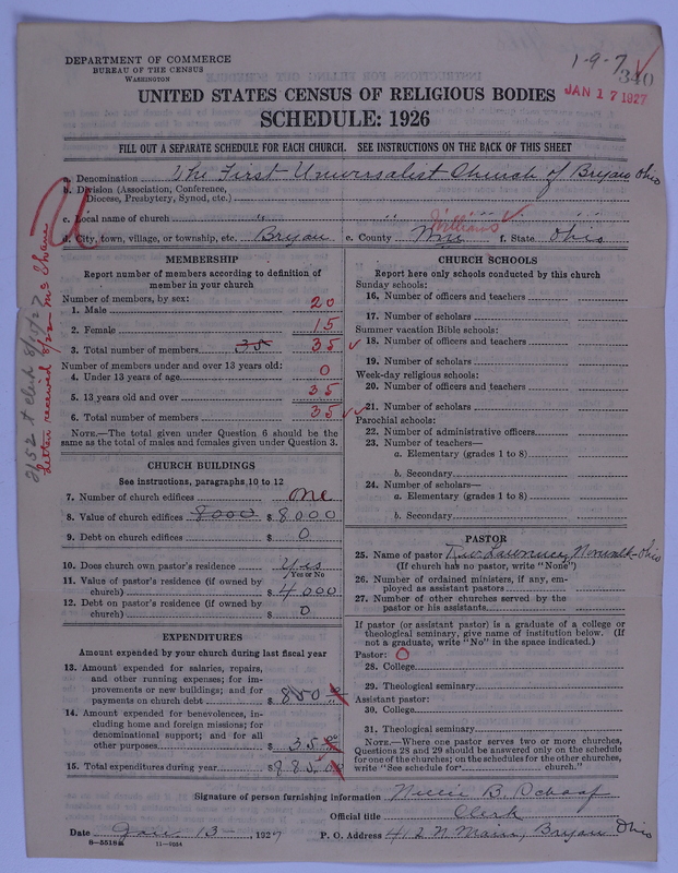 Scan of Universalist Church: 340