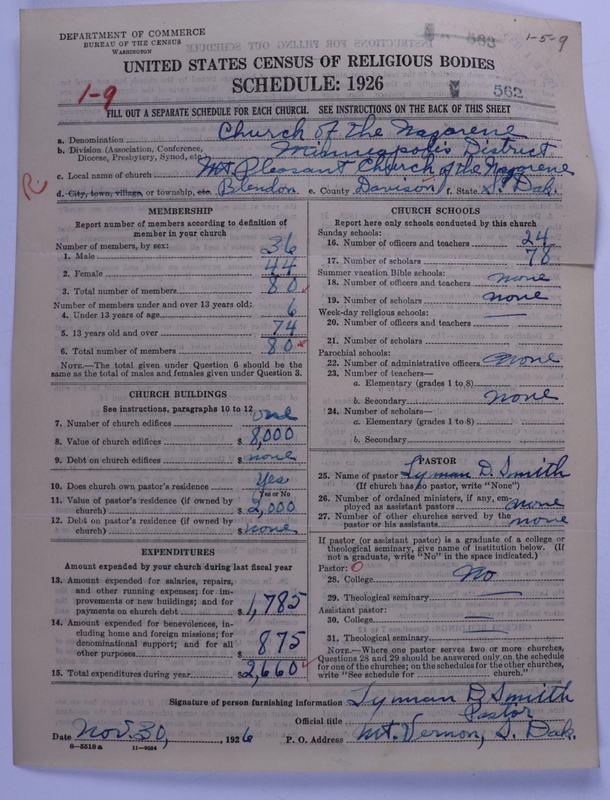 Scan of Church of the Nazarene: 562