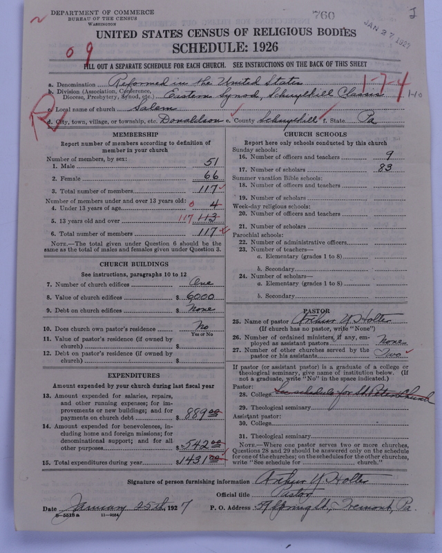 Scan of Reformed Church in the United States: 760