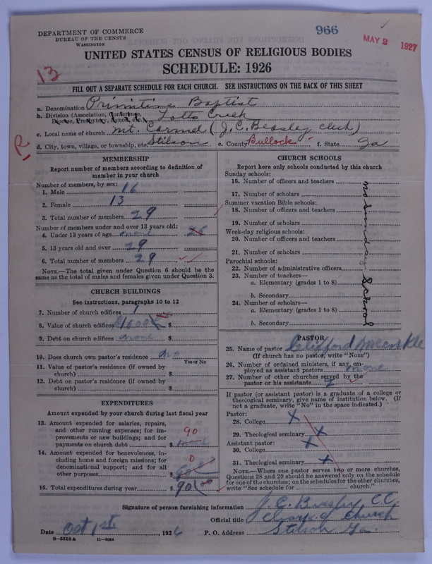 Scan of Primitive Baptists: 966