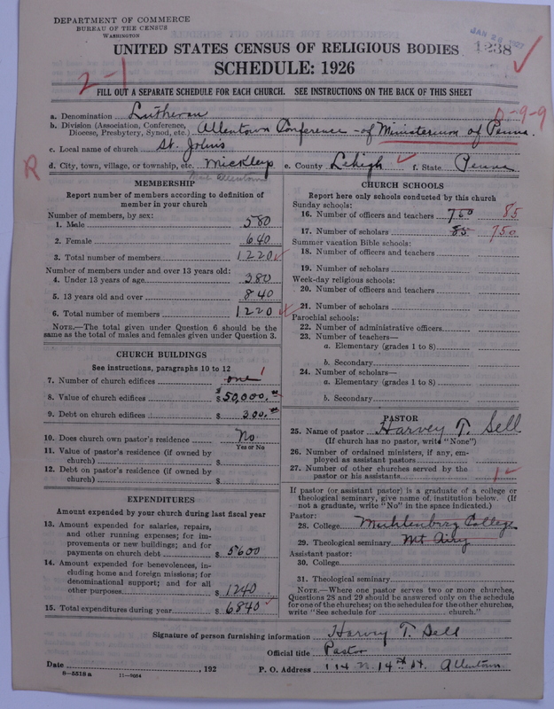 Scan of United Lutheran Church in America: 1238