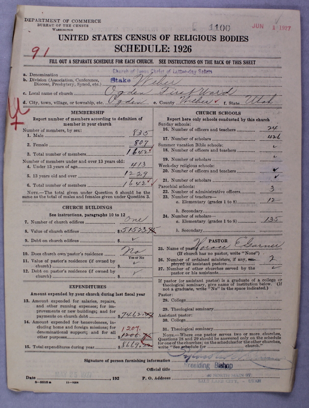 Scan of Church of Jesus Christ of Latter-day Saints: 1100