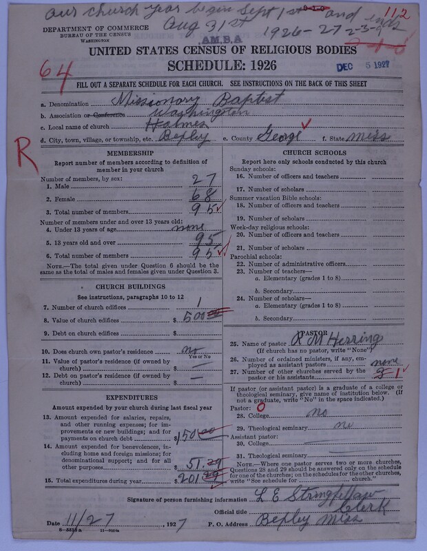 Scan of Landmark Baptist of America: 112