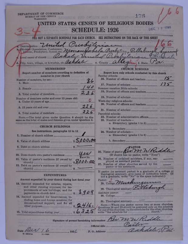 Scan of United Presbyterian Church of North America: 178