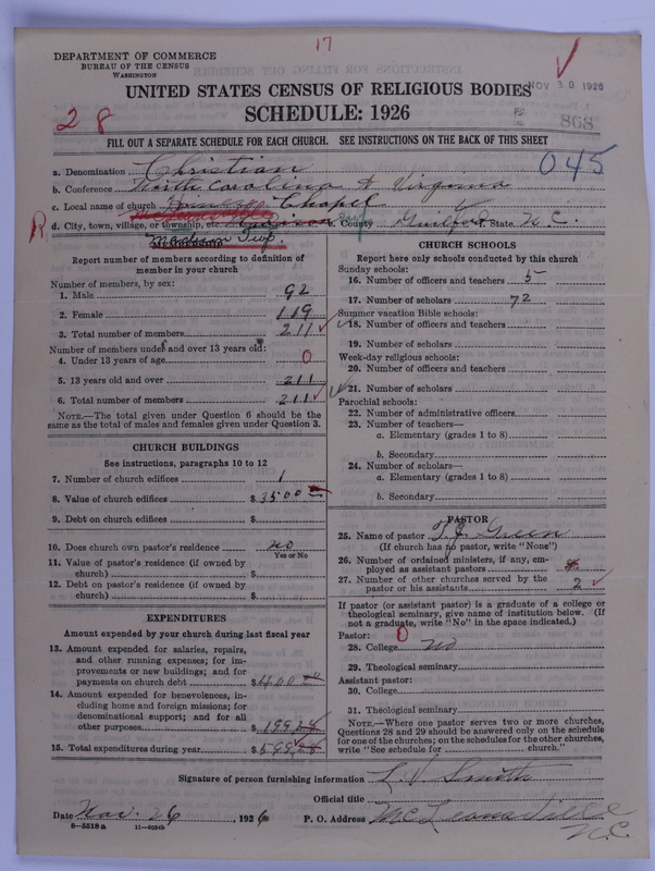 Scan of Christian Church (General Convention of the Christian Church): 868