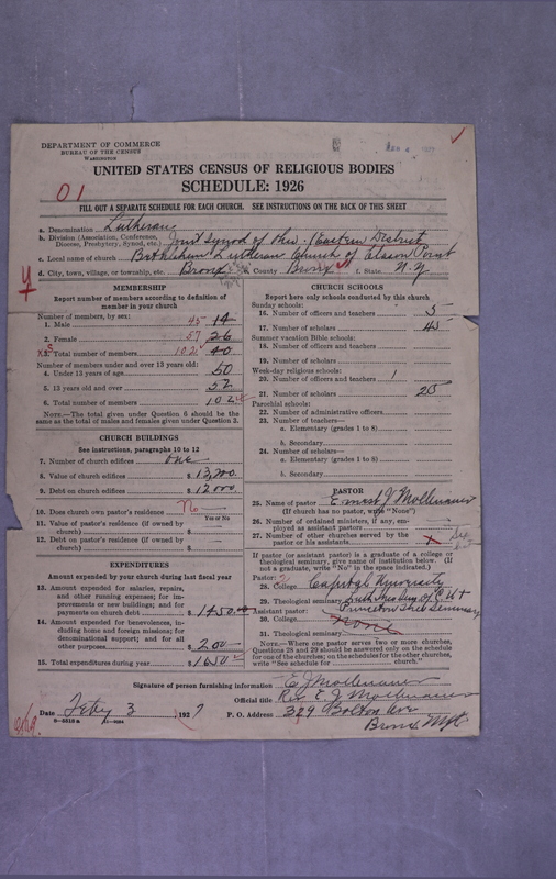 Scan of Synod of the Reformed Presbyterian Church of North America: 1