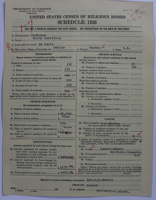 Scan of United Lutheran Church in America: 3216