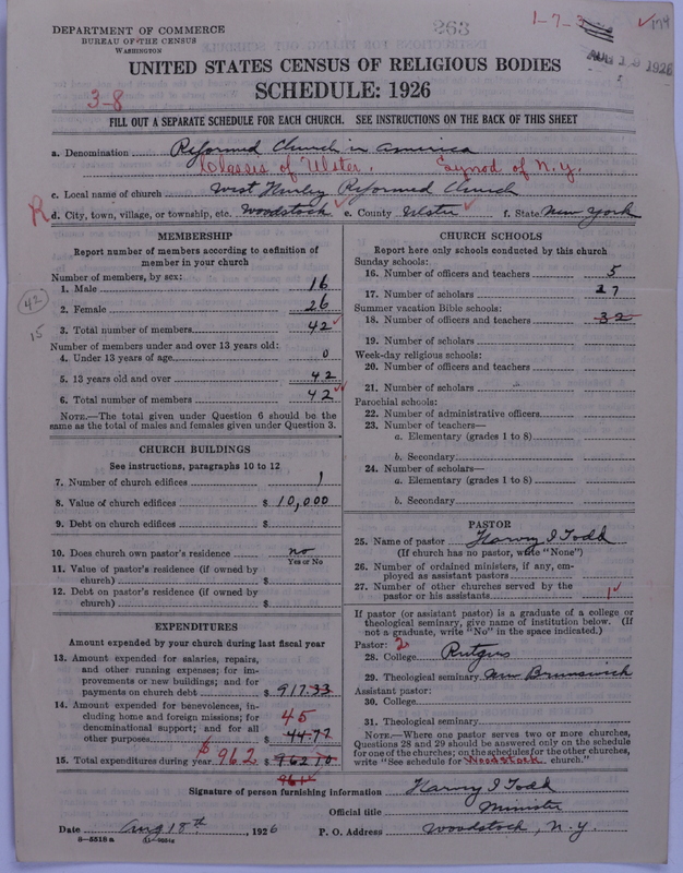 Scan of Reformed Church in America: 263