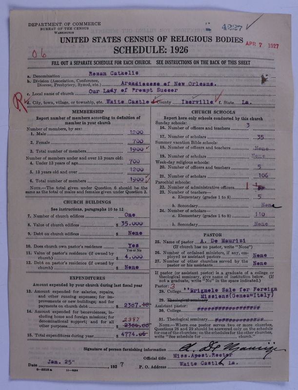 Scan of Roman Catholic Church: 4227