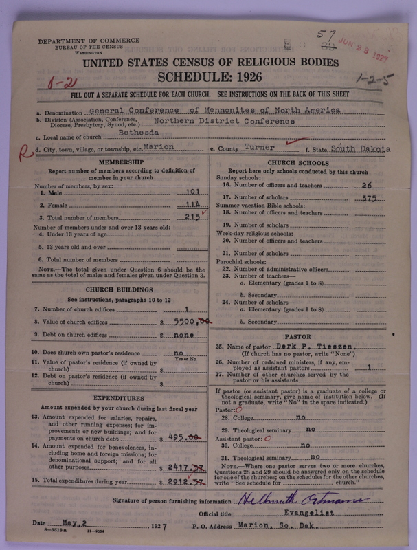 Scan of General Conference of the Mennonite Church of North America: 57