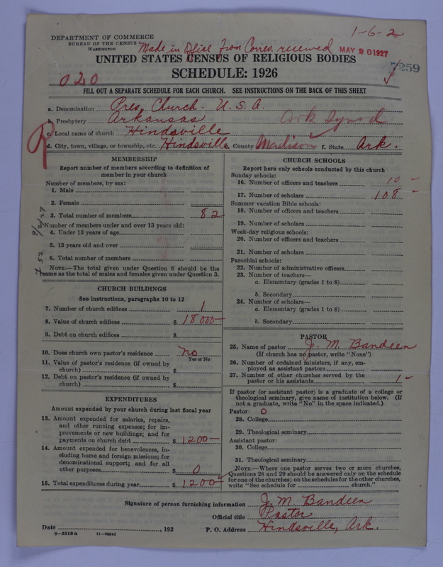 Scan of Presbyterian Church in the United States of America: 7259
