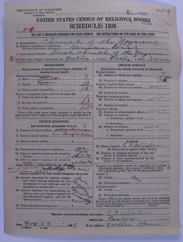 Scan of Church of the Nazarene: 636