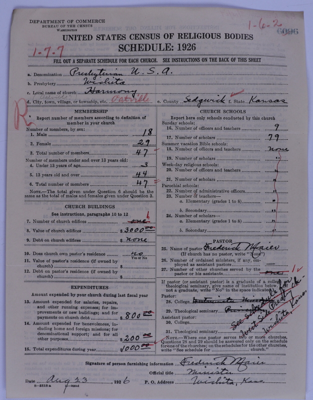 Scan of Presbyterian Church in the United States of America: 6096