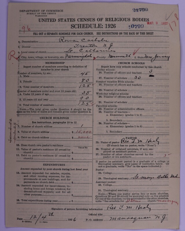 Scan of Roman Catholic Church: 10799