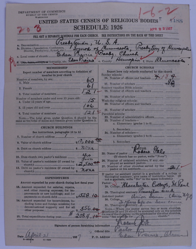Scan of Presbyterian Church in the United States of America: 4488