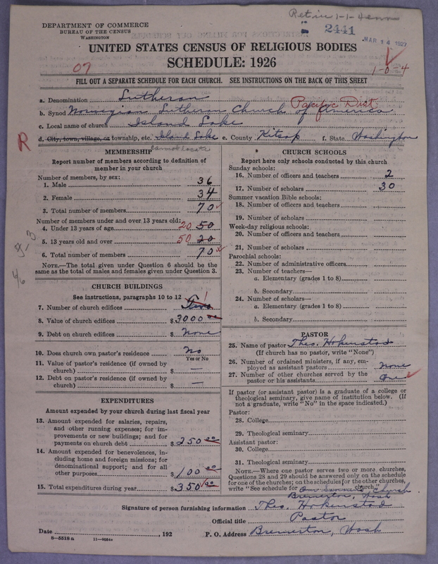 Scan of Norwegian Lutheran Church of America: 2442