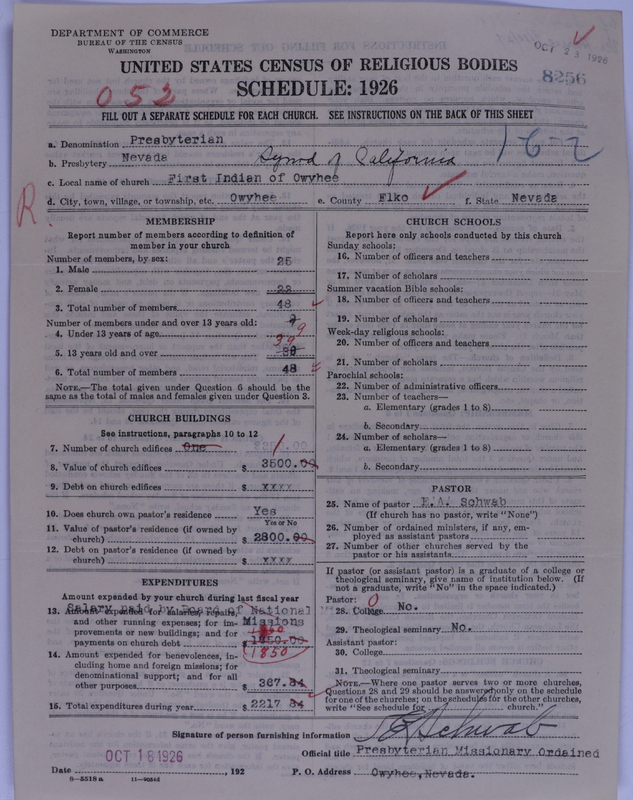 Scan of Presbyterian Church in the United States of America: 8256
