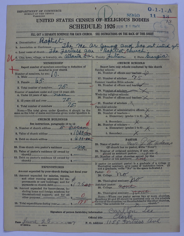 Scan of Negro Baptists: 8960