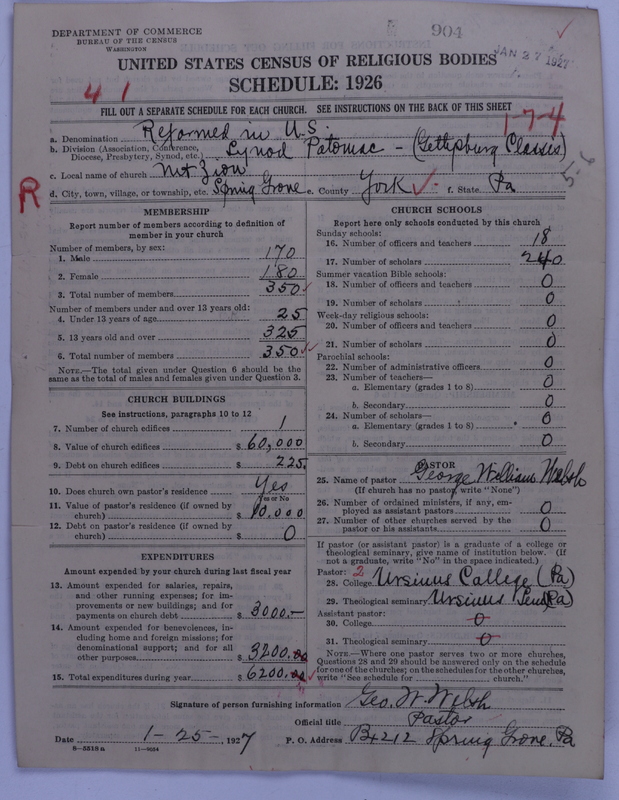 Scan of Reformed Church in the United States: 904
