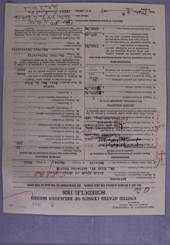 Scan of Synod of the Reformed Presbyterian Church of North America: 394