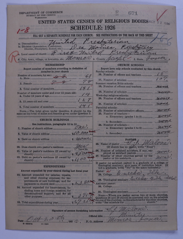 Scan of United Presbyterian Church of North America: 671