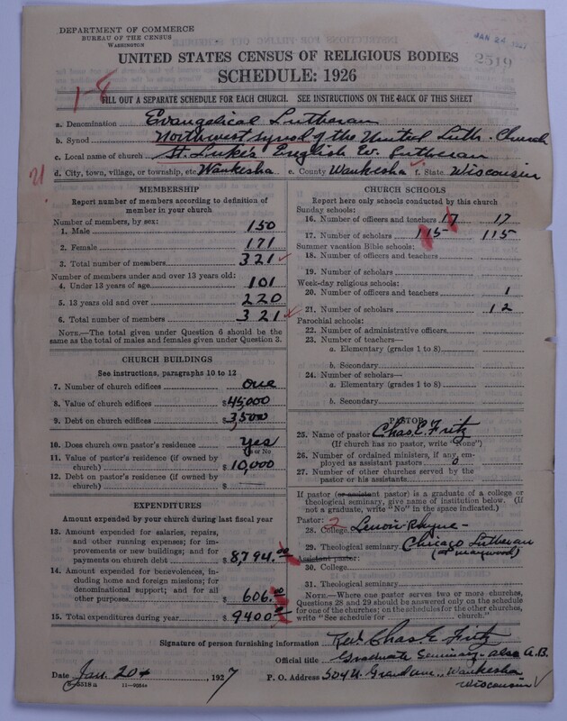 Scan of United Lutheran Church in America: 2519