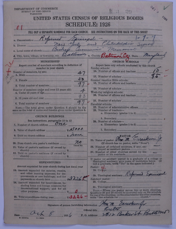 Scan of Reformed Episcopal Church: 29